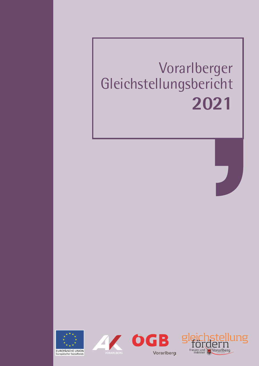 Vorarlberger Gleichstellungsbericht 2021