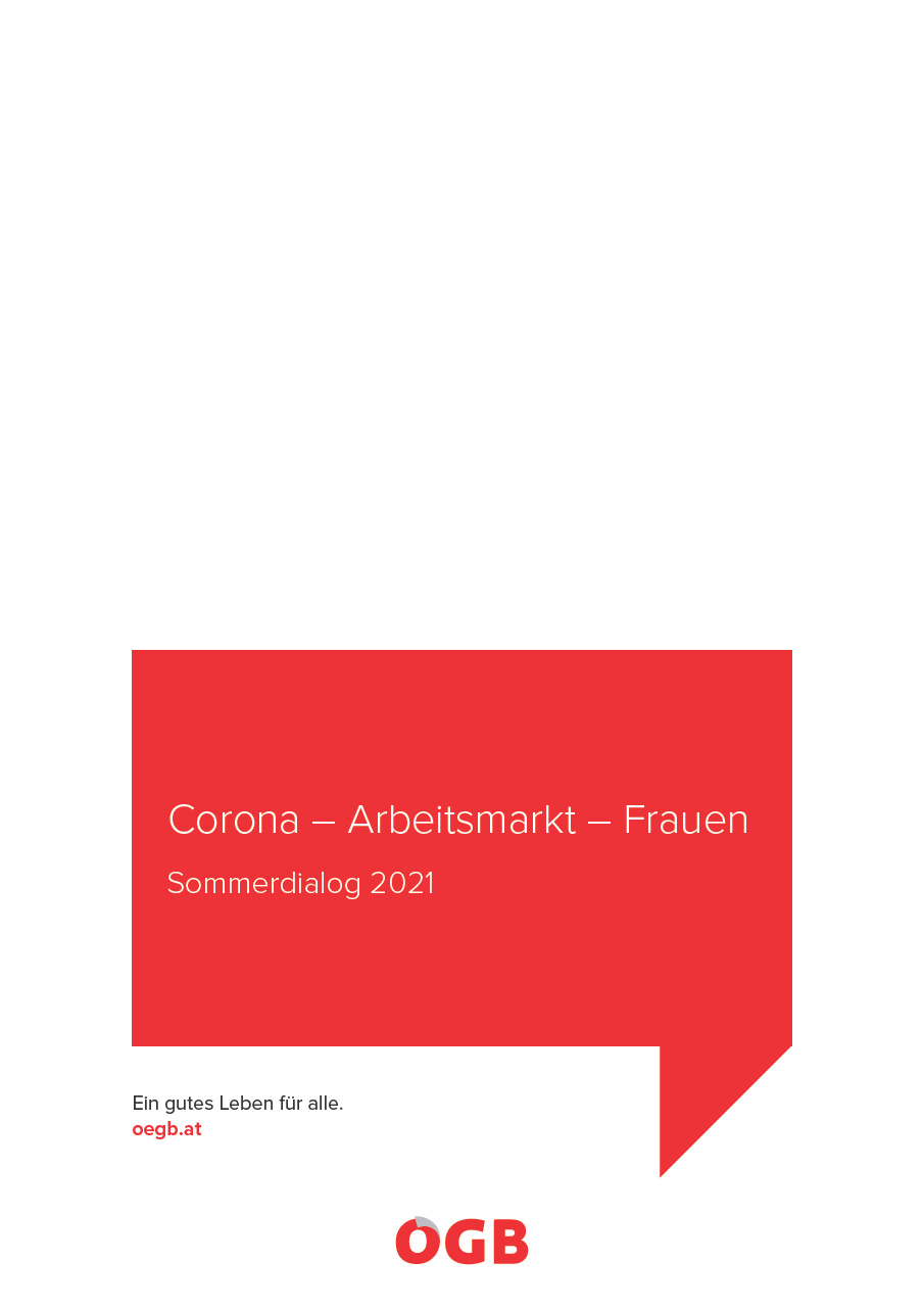 5-Punkte-Programm zur Förderung von Frauen am Arbeitsmarkt