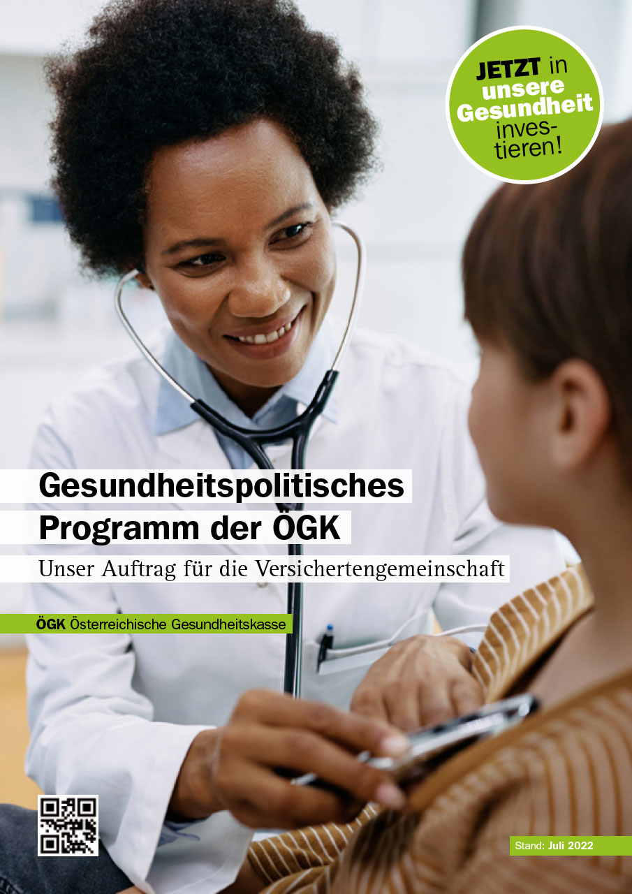 Gesundheitspolitisches Programm ÖGK 06 2022