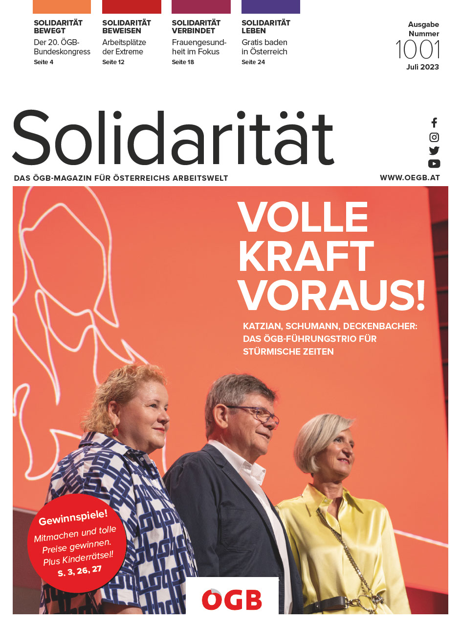 Solidarität Ausgabe 1001 Juli 2023
