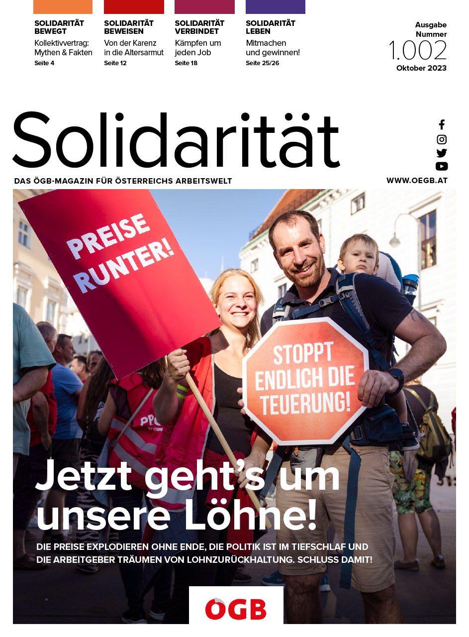 Solidarität Ausgabe 1002 Oktober 2023