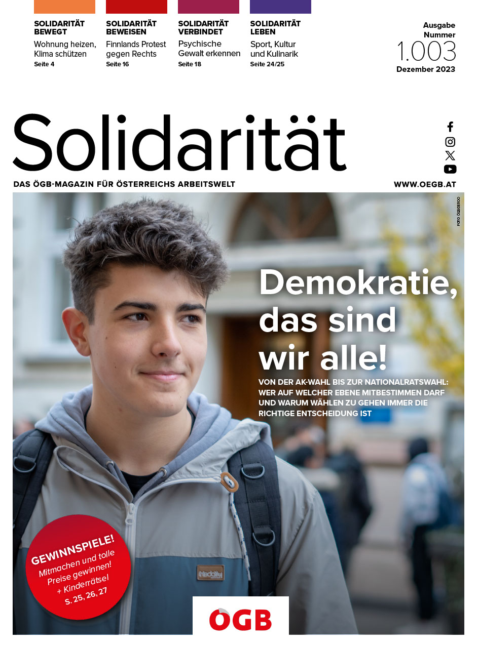 Solidarität Ausgabe 1003 Dezember 2023