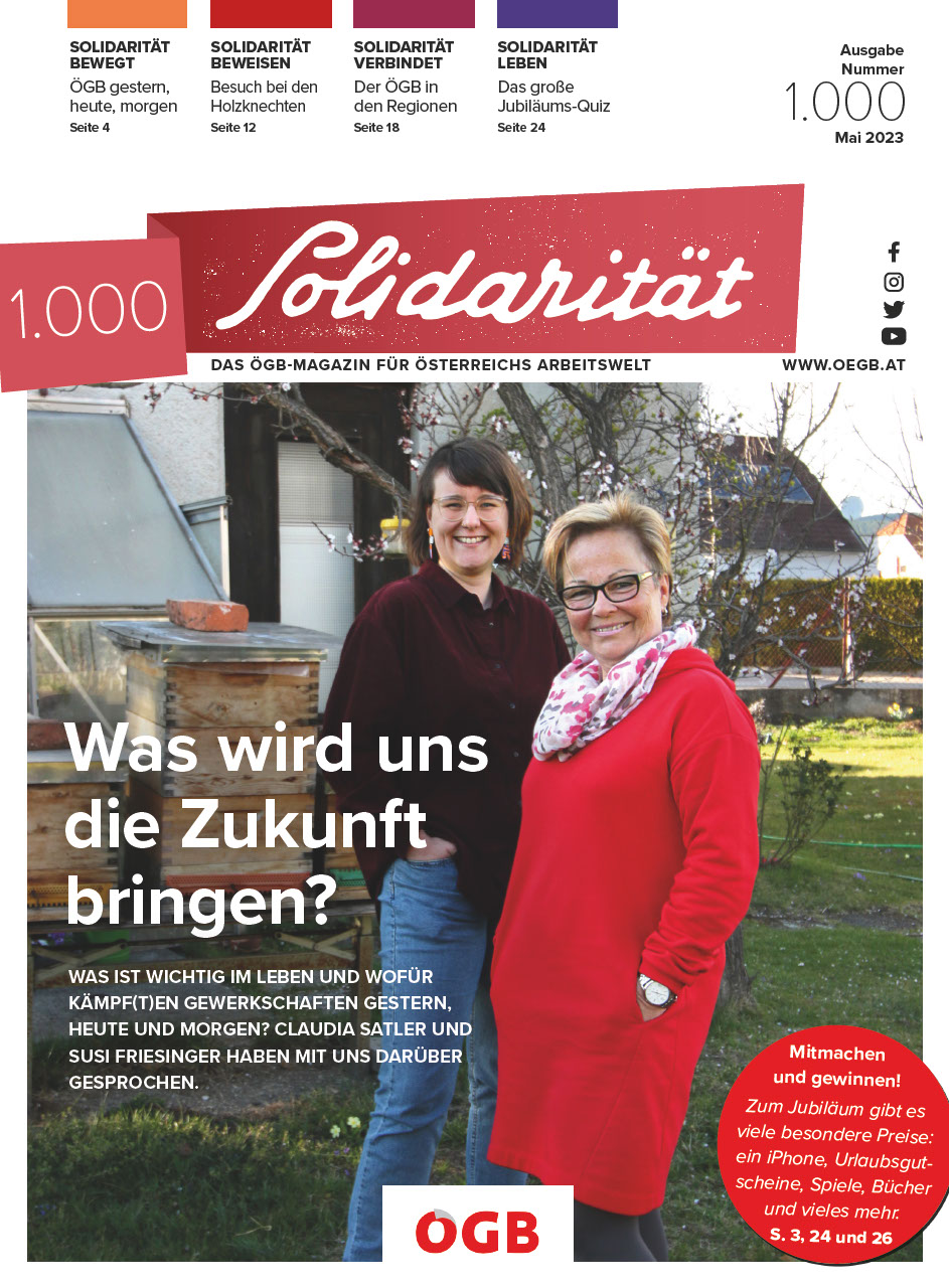 Solidarität 1000.Ausgabe