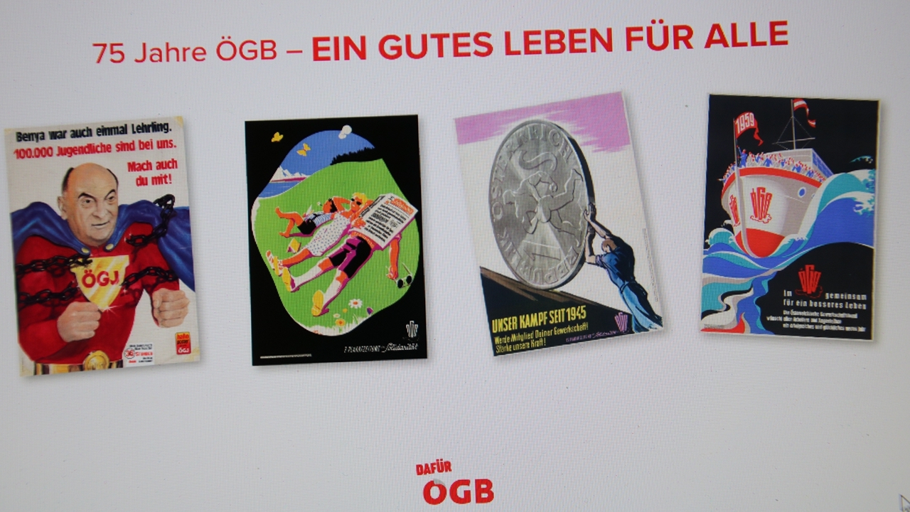 75 Jahre Dauereinsatz für ArbeitnehmerInnen