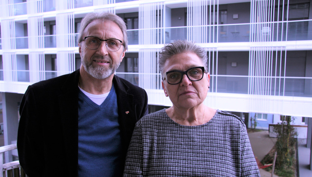 ÖGB OÖ fordert erneut höheres Arbeitslosengeld Rudolf Diensthuber und Brigitte Hofer