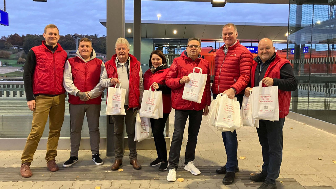 Petition für den Erhalt der Thermenbahn