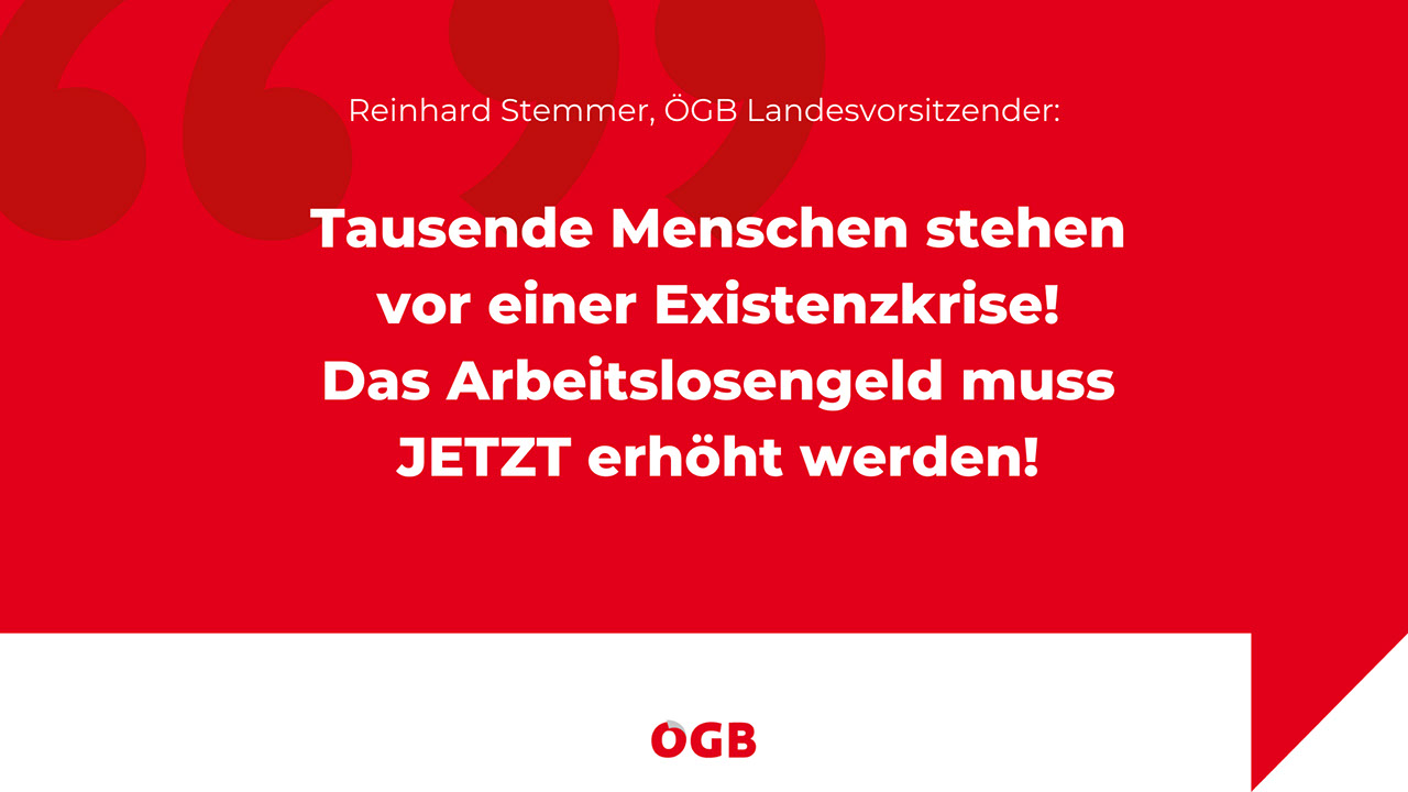 Arbeitslosengeld erhöhen