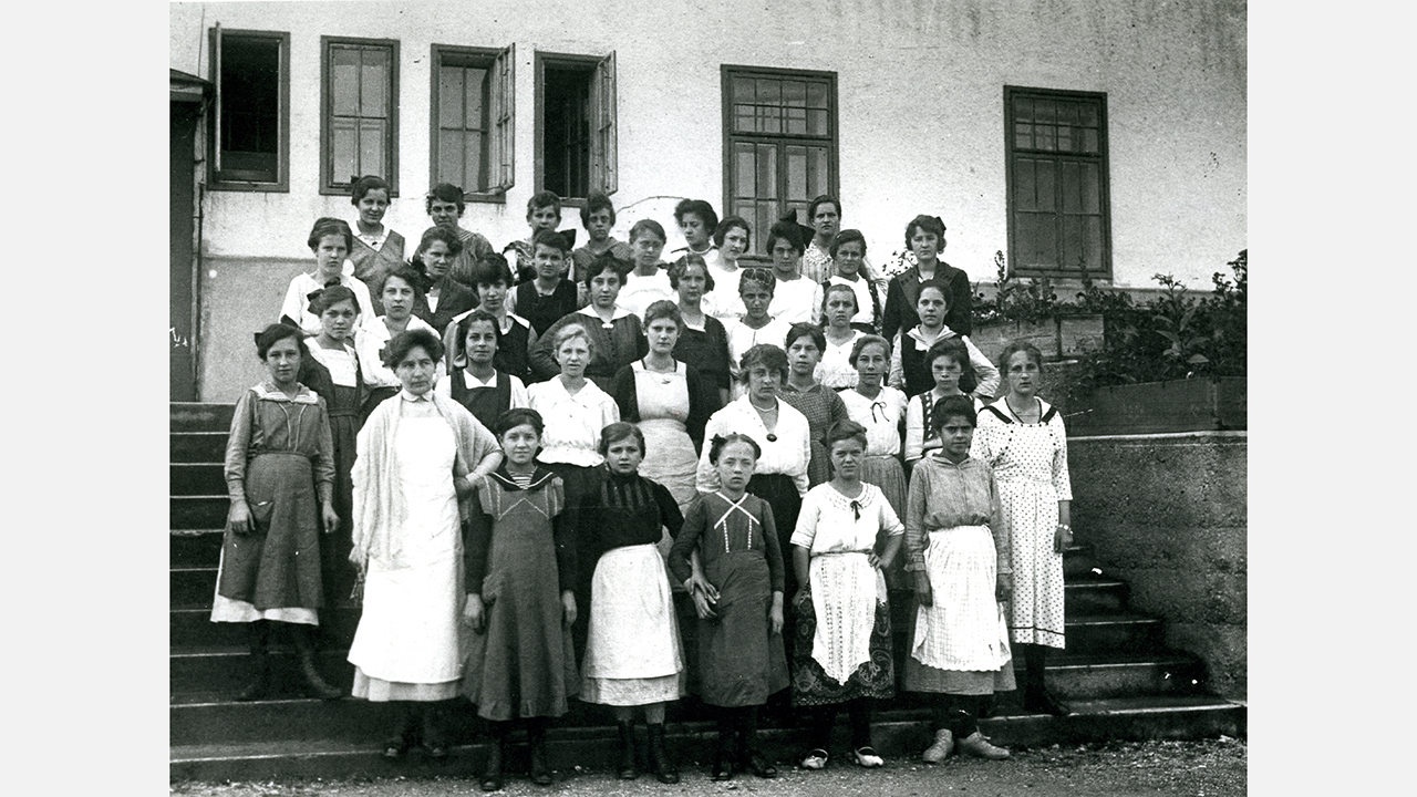 Lehrlings-Fürsorgeaktion 1920 in Wieselburg Lehrlings-Fürsorgeaktion 1920 in Wieselburg