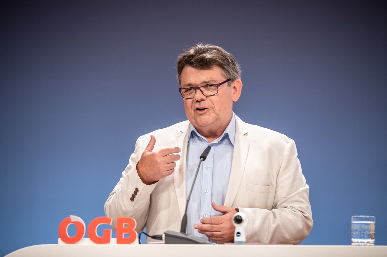 Am 19. ÖGB-Bundeskongress ist Wolfgang Katzian zum neuen ÖGB-Präsidenten gewählt worden.