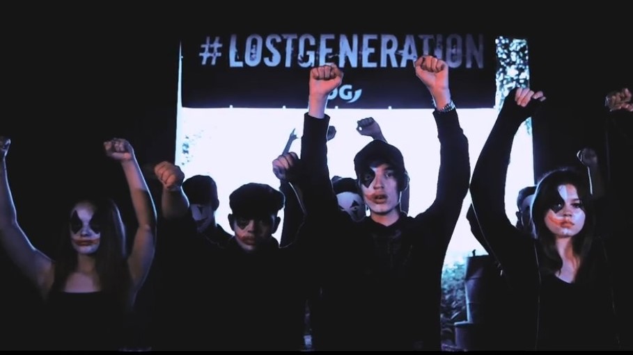 Screenshot aus dem Video „Lost Generation" von Dalbasco feat. Zoey