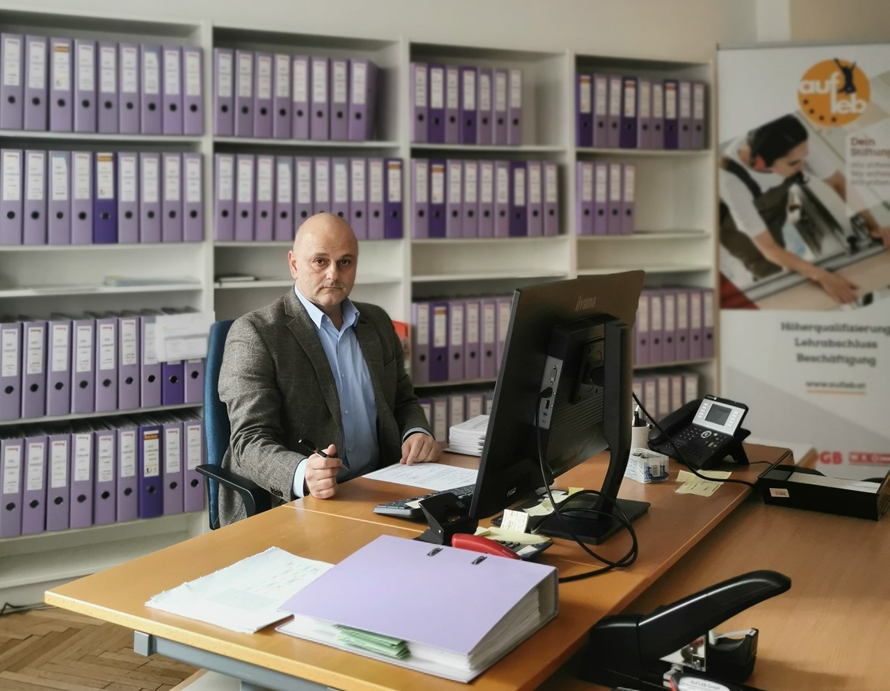 Paul Köfler Geschäftsführer AUFLEB Stiftung